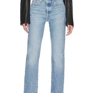 Levi's Light Wash Women's Straight Leg Jeans
